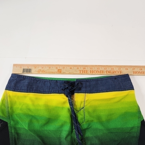 O'NEILL Super Freak Mens 31 Board Shorts Swim Trunks Unlined Pockets Surf - Picture 8 of 10